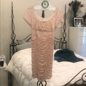 Pink ruffled pac sun dress